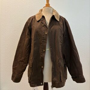 Zara Corduroy Collar Women's Barn Jacket